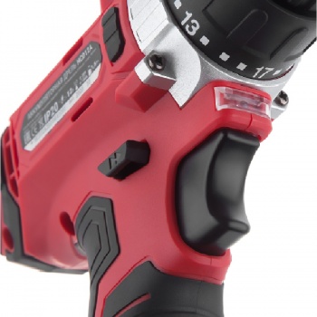 Шуруповерт аккумуляторный HIPER HCD12A, 12В, в коробке, Li-ion батарея 1,5 Ач, 25Нм