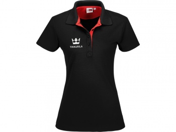 Рубашка поло "Solo" женская, красный