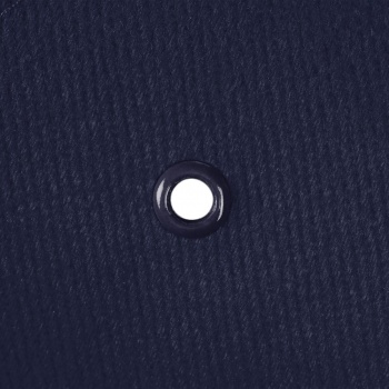 Бейсболка Unit Generic, темно-синяя с белым кантом