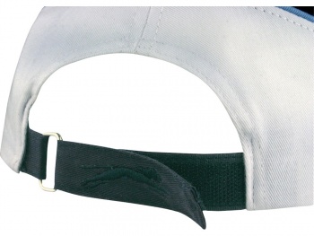 Бейсболка "Draw" 6-ти панельная, темно-синий/белый