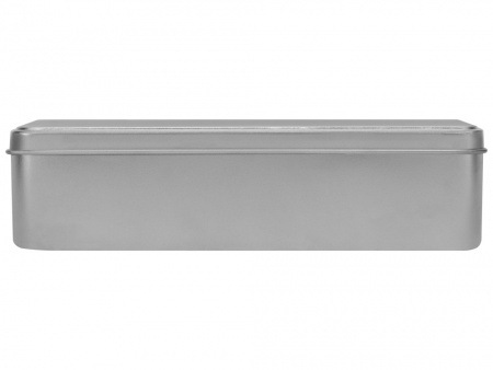 Коробка прямоугольная, серебристый