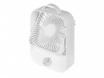 Настольный вентилятор с плавным регулированием скорости "Circa", белый