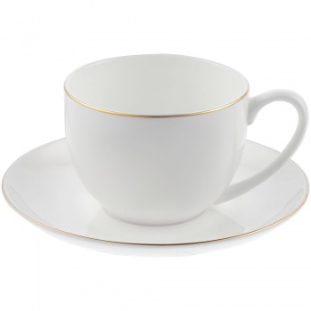 Набор на 2 персоны Select, белый с золотистой отводкой