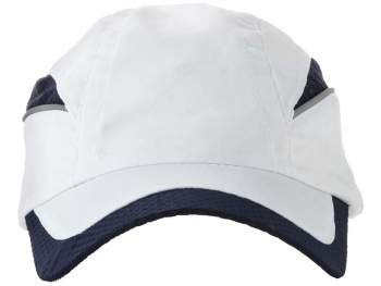 Бейсболка "Qualifier" 6-ти панельная, белый/синий