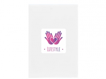 Одноразовый дождевик Mayan с чехлом для хранения из материалов, переработанных по стандарту GRS - Белый