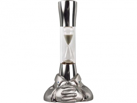 Песочные часы «Руководитель», серебристый