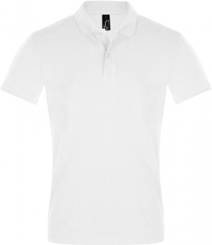 Рубашка поло мужская Perfect Men 180 белая