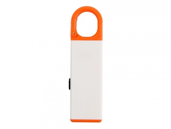 Фонарь-мультиинструмент "Октопус", белый/оранжевый