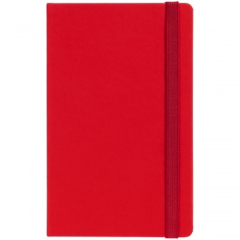 Блокнот Shall, в линейку, красный