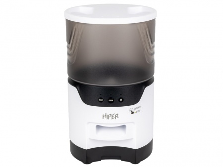 Умная Wi-Fi кормушка «IoT Pet Feeder», 3000 мл, белый/черный