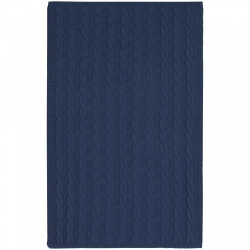 Плед Stille, темно-синий меланж