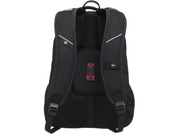 Рюкзак TORBER XPLOR с отделением для ноутбука 15", чёрный, полиэстер 600D, 35x20x47 см, 33л