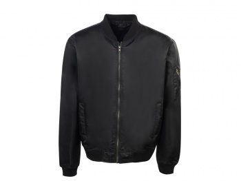 Куртка бомбер «Antwerpen» унисекс, черный