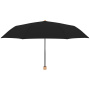 Зонт складной Nature Mini, черный