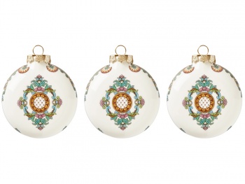 Набор игрушек Медальон Скоморохи в подарочной коробке, 3 шт