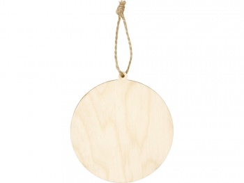 Подвеска деревянная многослойная «Рождественская встреча»