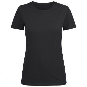 Футболка женская Ladies American U, черная