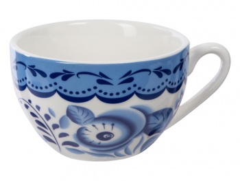 Набор "Гжель": чайная пара, варенье