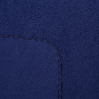 Флисовый плед Warm&Peace, синий