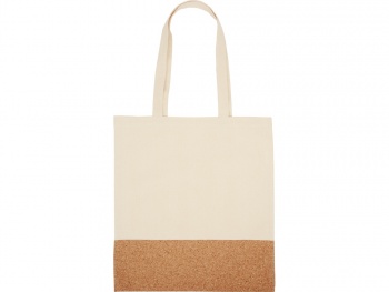 Сумка для шопинга Corky хлопковая со вставкой из пробки