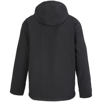 Куртка софтшелл с капюшоном мужская Race Men, черная
