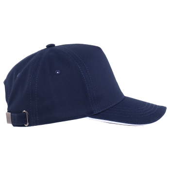 Бейсболка с кантом STAN 5 клиньев хлопок 280, 14, Тёмно-синий,  (46)  (56-58)