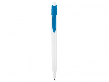 Ручка шариковая "Какаду", белый/голубой (P)