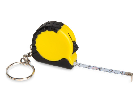 Рулетка-брелок "Habana" 1 м, желтый