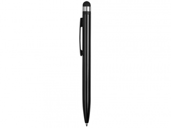 Ручка-стилус металлическая шариковая «Poke», черный