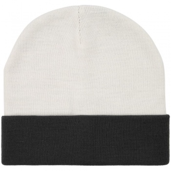 Шапка Real Talk Duo, молочная с графитовым