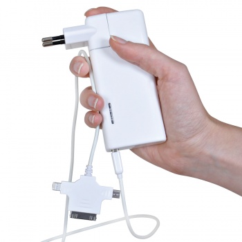 Универсальный аккумулятор "Connector" (6000mAh),5х11х3см,пластик, шт