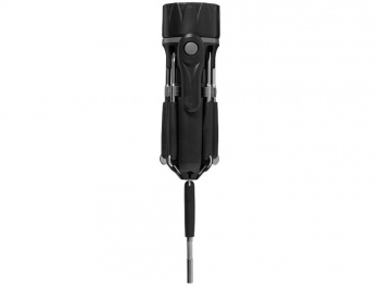 Фонарик с отвертками Spidey «8 в 1», черный