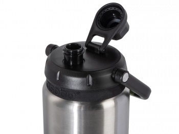 Вакуумный термос «Canyon Jug» из переработанной стали, серебристый, 1430 мл