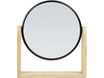 Зеркало из бамбука "Black Mirror", черный