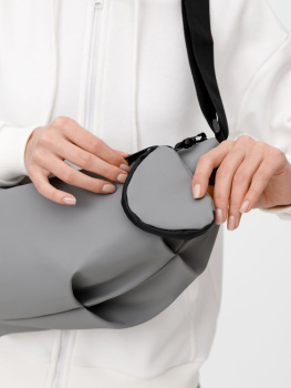 Сумка через плечо Altro, серая