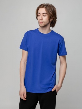 Футболка унисекс T-bolka 140, ярко-синяя