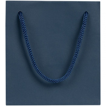 Пакет бумажный под кружку Cupfull, темно-синий