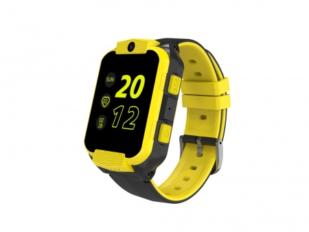 Детские часы "Cindy" KW-41, IP67, желтый/черный