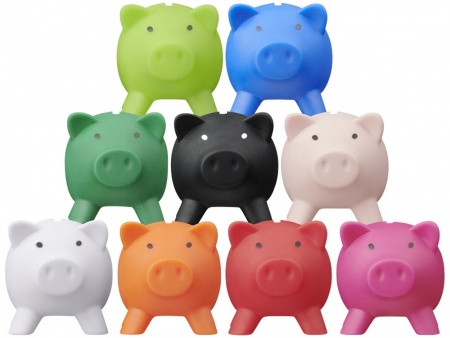 Копилка «Поросенок», лайм