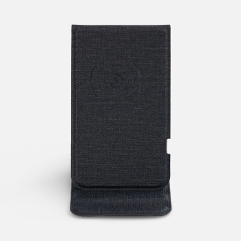 Подставка для смартфона с беспроводной зарядкой Kickstand, серая