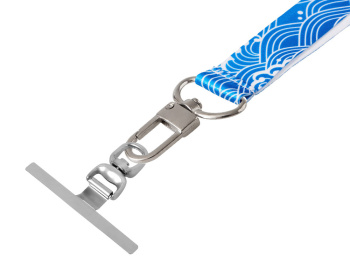 Ремувка под сублимацию с трендовым карабином и металлическим держателем для телефона