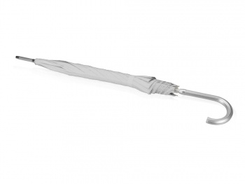 Зонт-трость полуавтомат "Майорка", серебристый