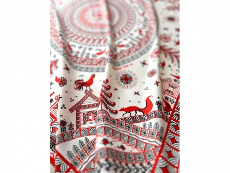 Платок "Мезенская роспись"