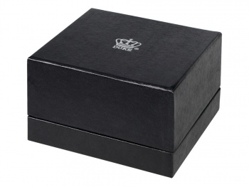 Набор Duke «Министр»:ручка-роллер на подставке в виде полумесяца, черный/золотистый