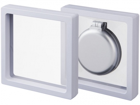 Подарочная коробка с термоусадочной пленкой, белый