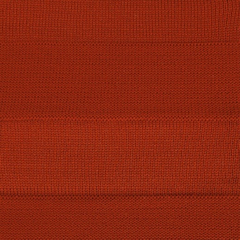 Плед Pleat, коричневый (терракота)