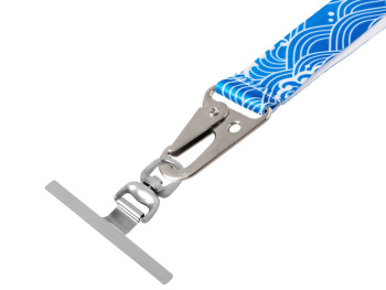 Ремувка под сублимацию с большим карабином и металлическим держателем для телефона