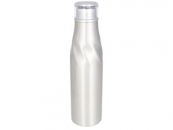 Вакуумная бутылка Hugo с медной изоляцией, серебристый