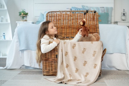 Набор детский с мишками Beastie Toys, бежевый