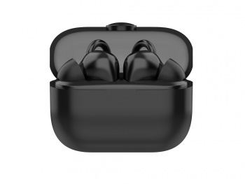 Наушники беспроводные TWS «Clarity» с шумоподавлением ENC, черный